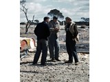 1962 : At Emu (R-L) Bobroff, Seton, John Stanwix (helicopter pilot).