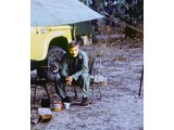 1969 : Helicopter pilot Cliff Dohle from Jayrow Helicopters.